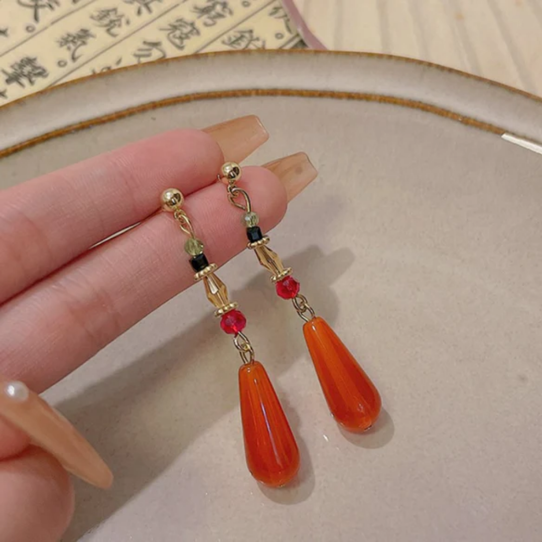 New Water Drop Korean Design long Earring