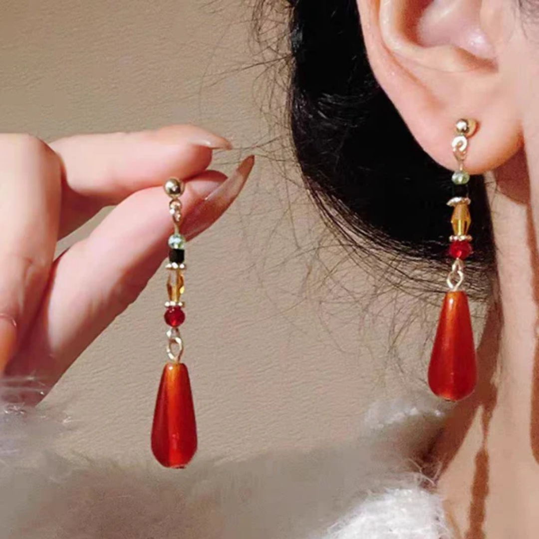 New Water Drop Korean Design long Earring