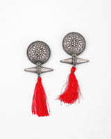 New Red Jull Dangler Earrings