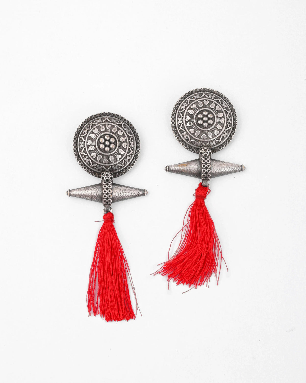 New Red Jull Dangler Earrings