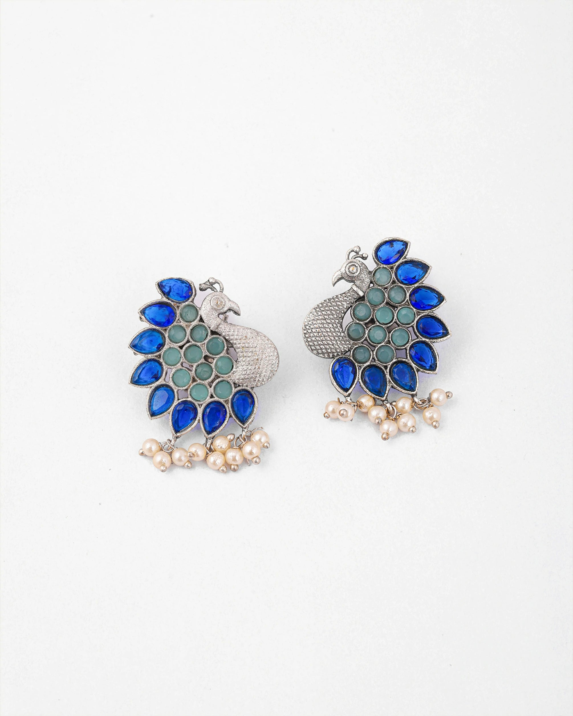 Peacock Glory Earrings