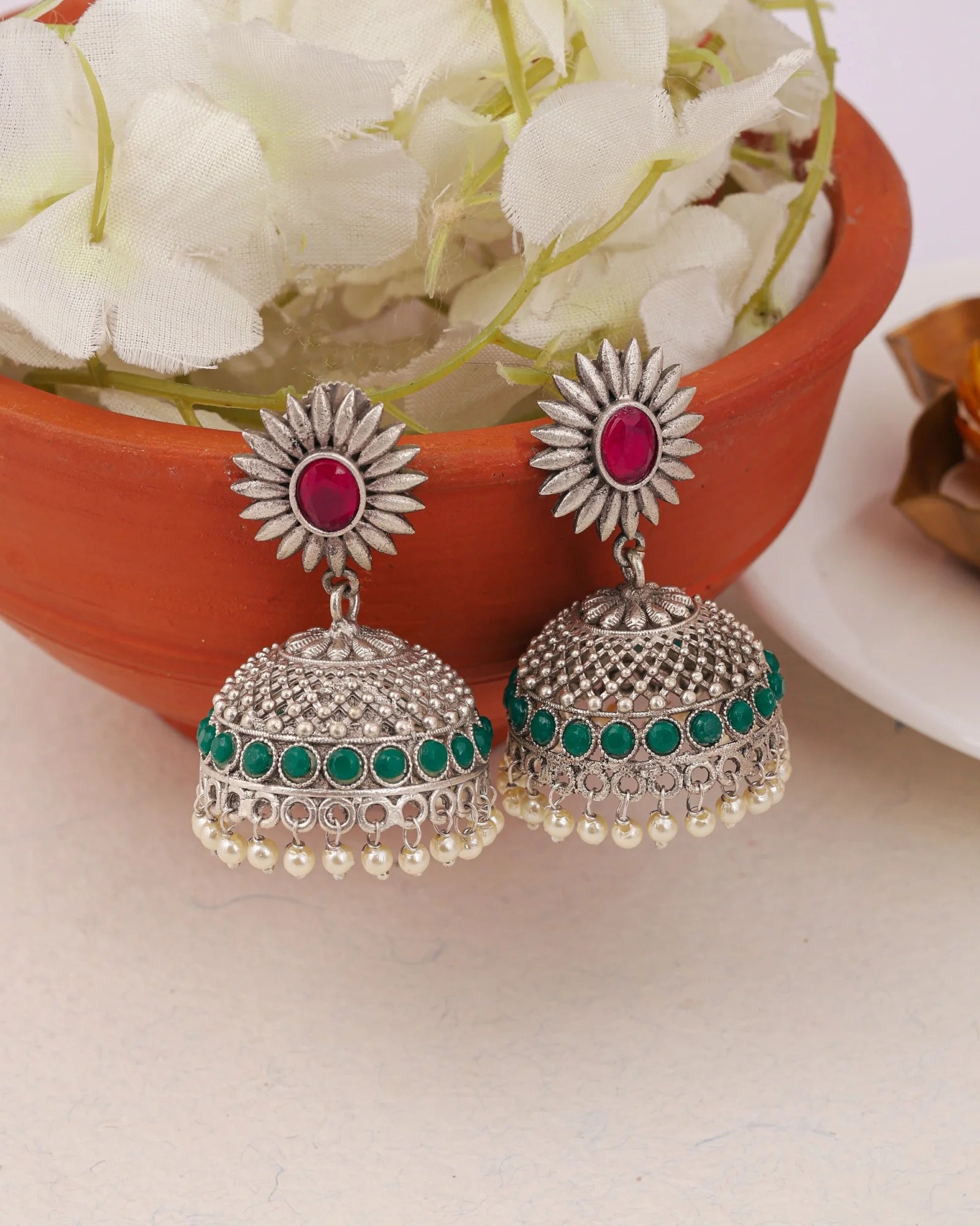 Rajputana Jhumkas